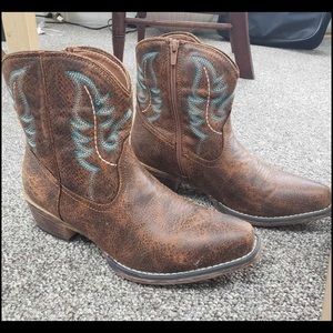Woman’s cowboy boots